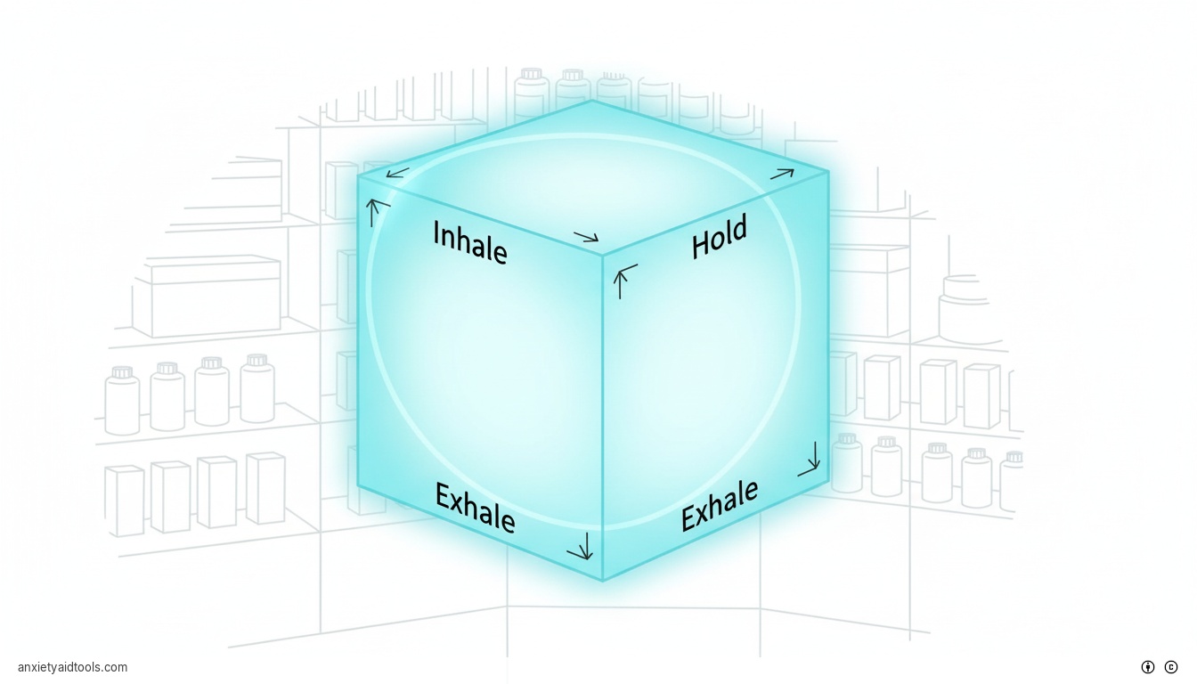 Box Breathing for Anxiety: Navy SEAL Technique Explained | Anxiety Aid ...