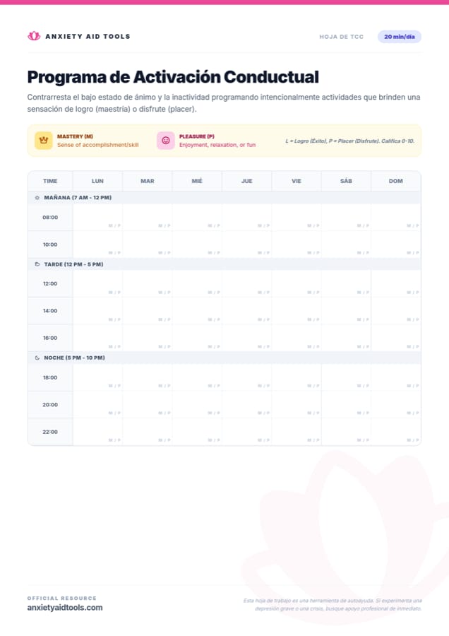 Programa de Activación Conductual