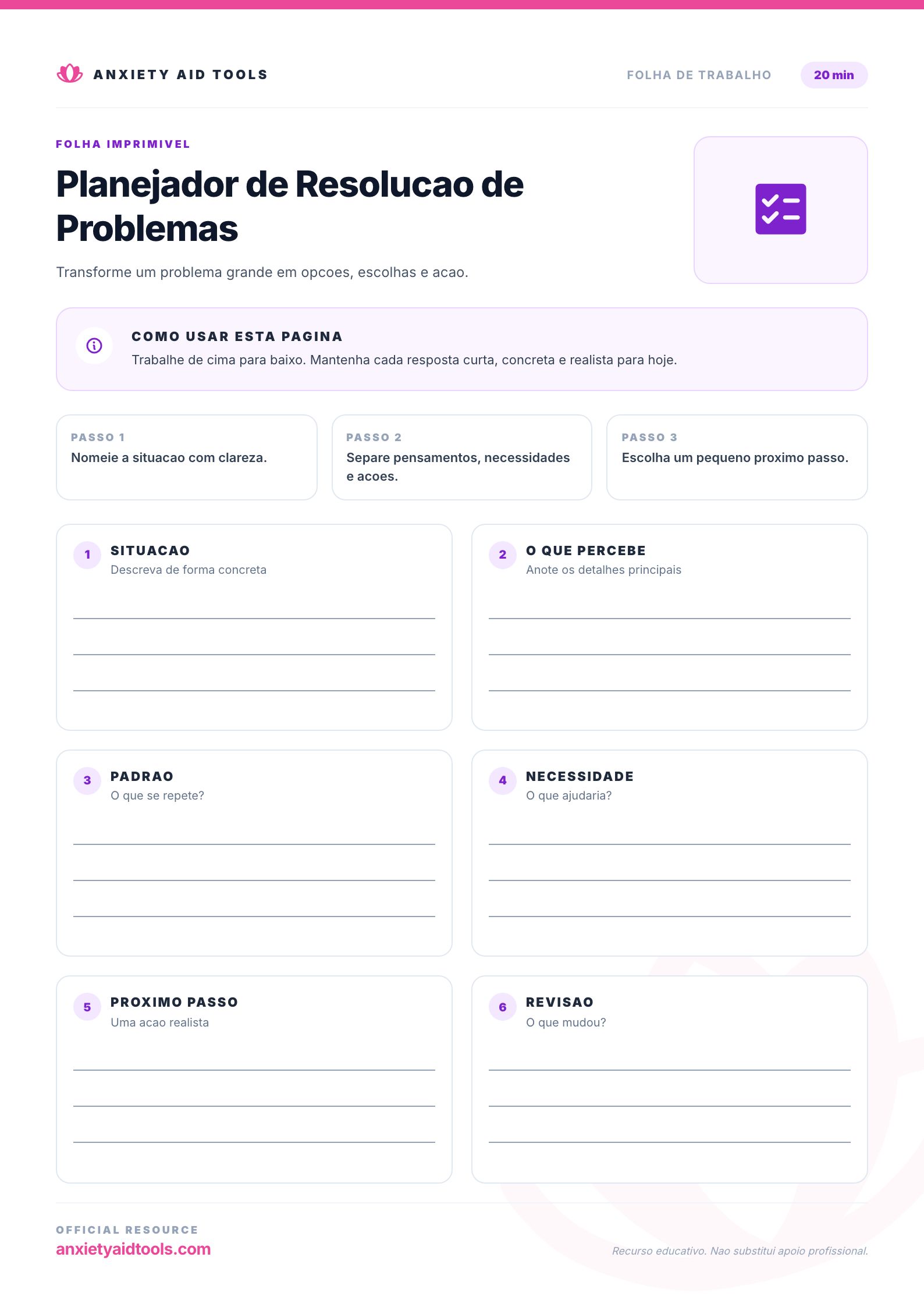 Planejador de Resolucao de Problemas