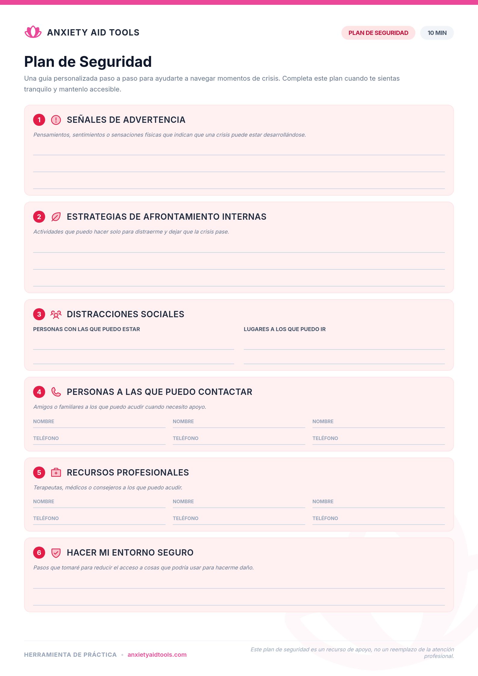 Plan de Seguridad
