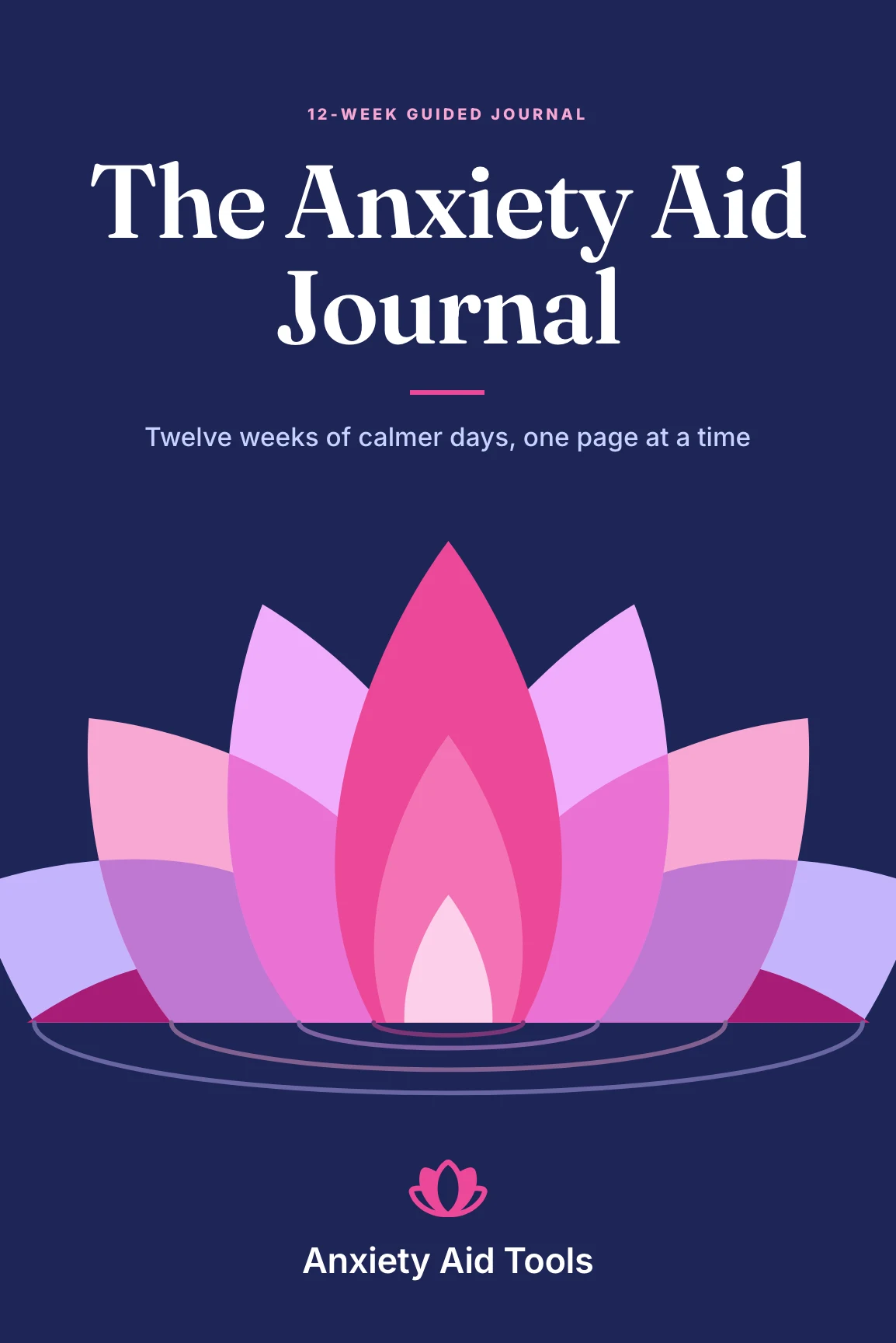 The Anxiety Aid Journal cover